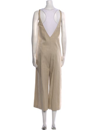 Staud Scoop Neck Jumpsuit