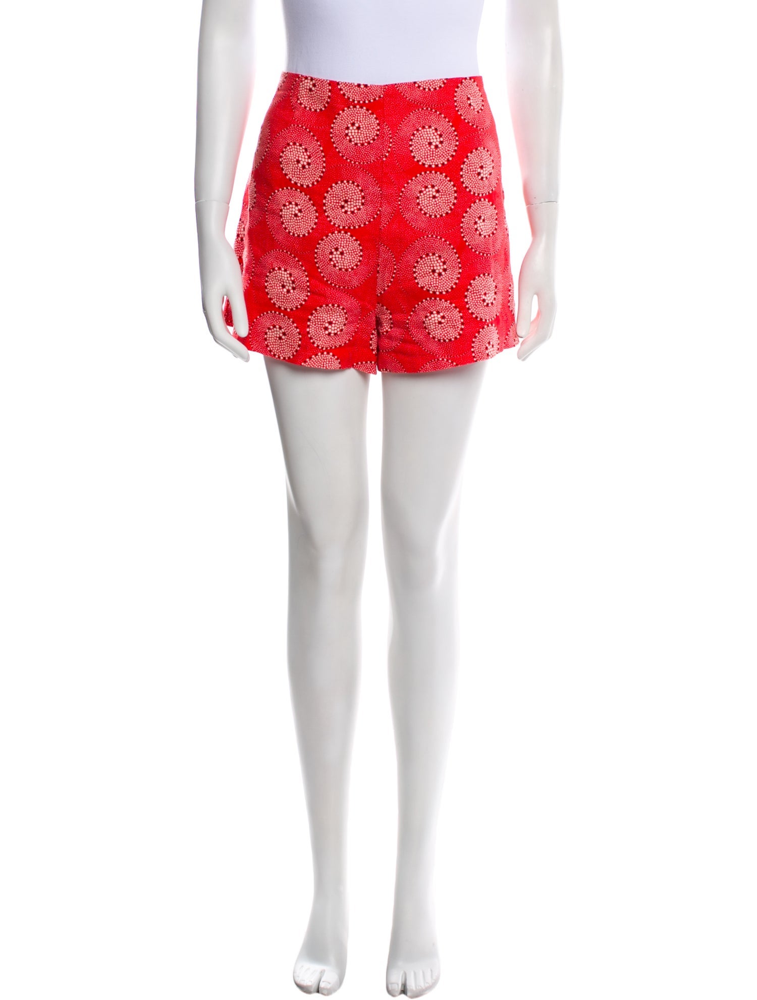 Staud Linen Mini Shorts