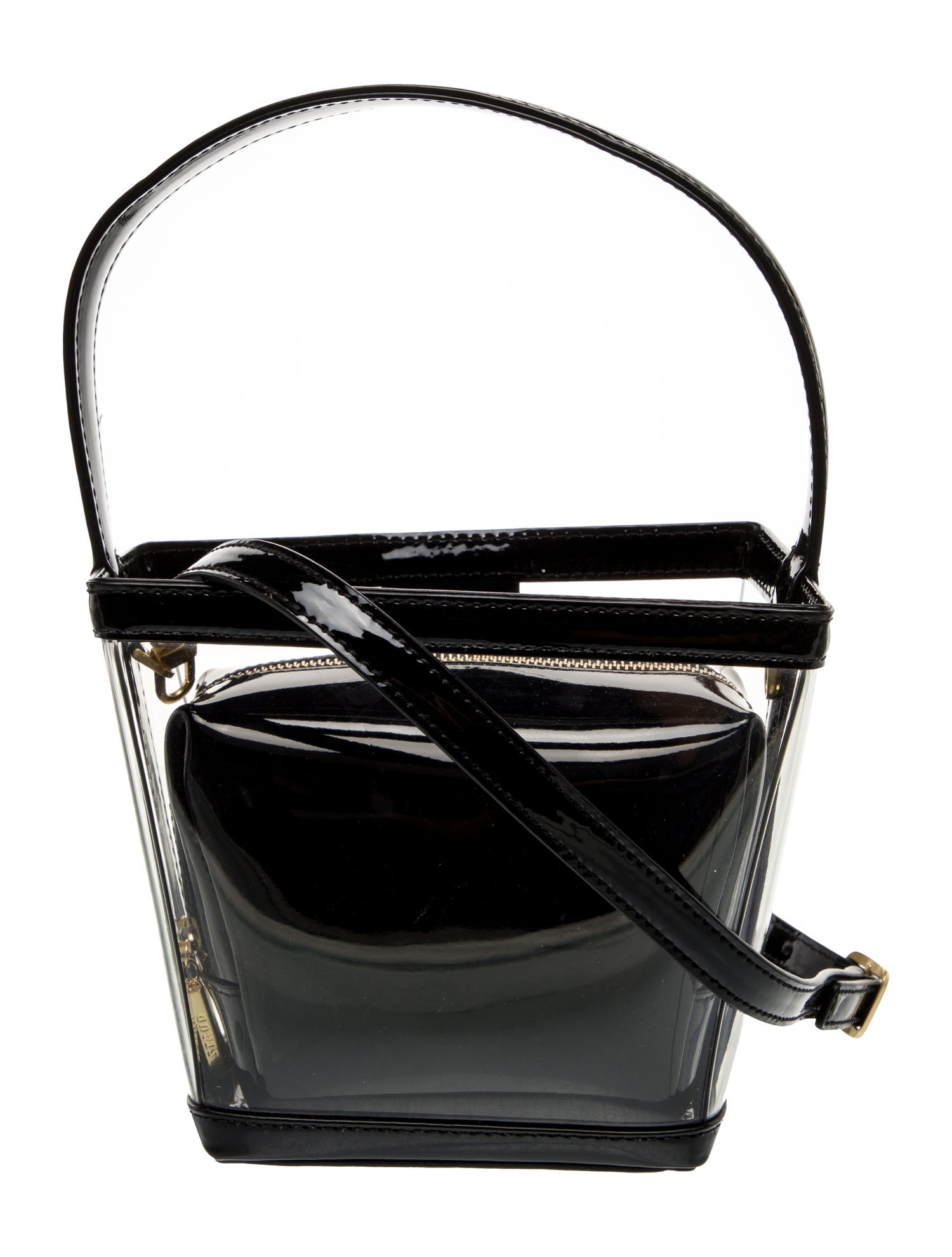 Staud PVC Top Handle Bag