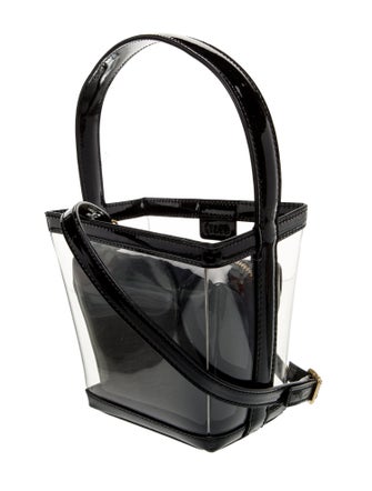 Staud PVC Top Handle Bag