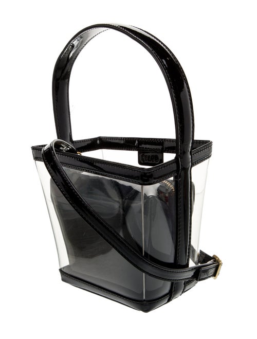 Staud PVC Top Handle Bag