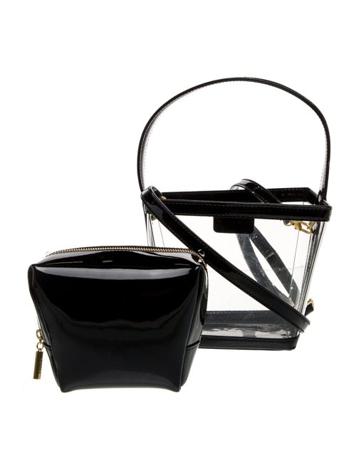 Staud PVC Top Handle Bag
