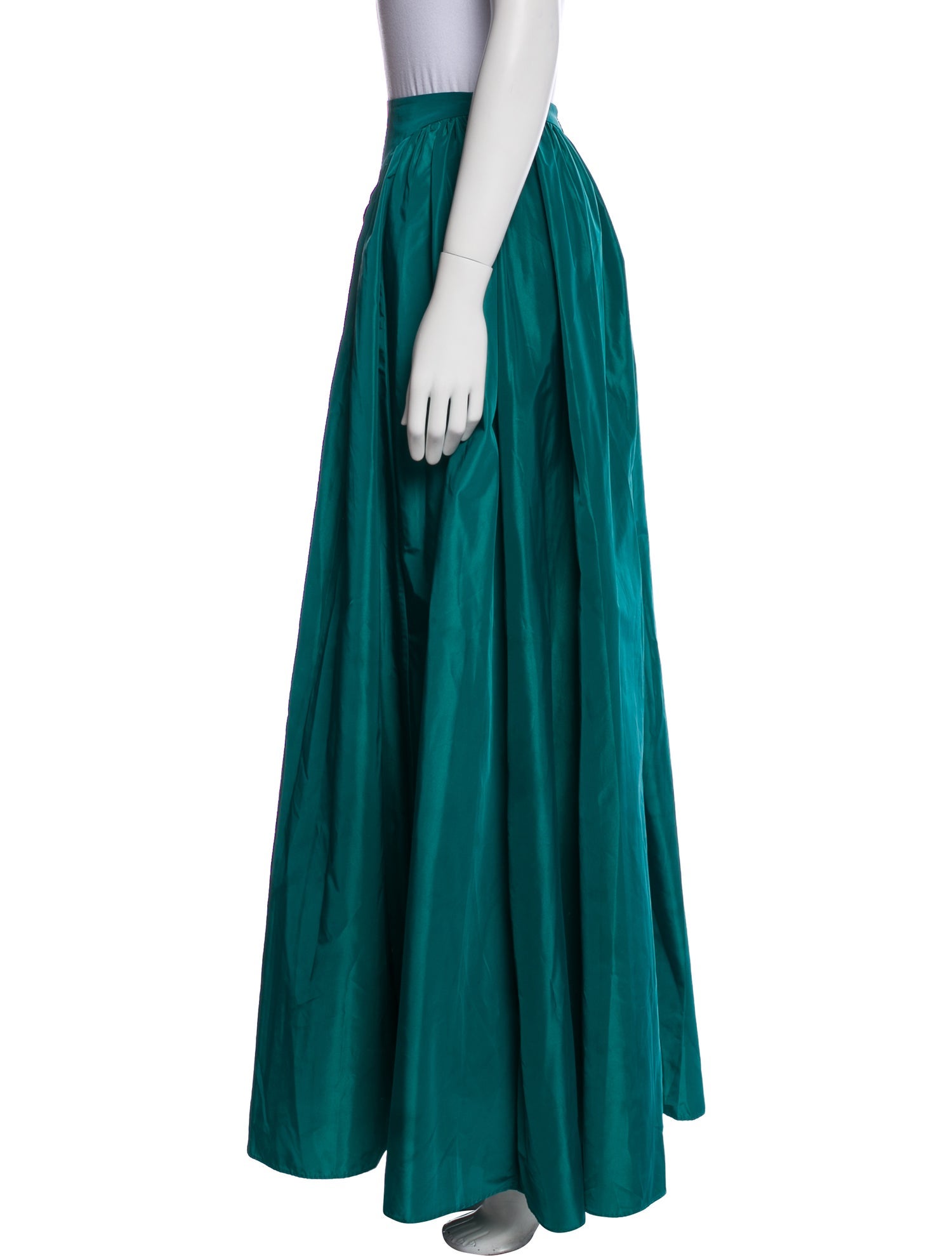 Staud Ruffle Embellishment Long Skirt