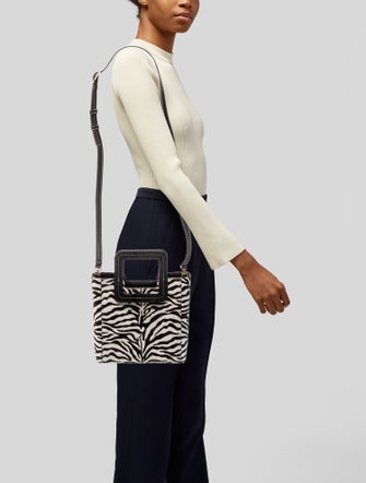 Staud Ponyhair Top Handle Bag
