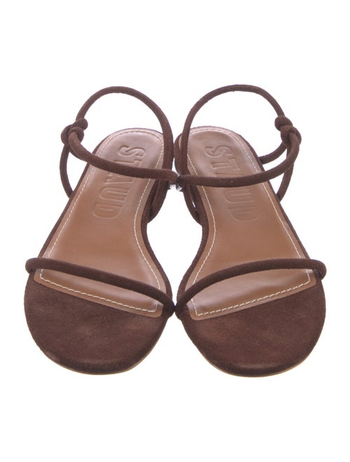 Staud Suede Slingback Sandals