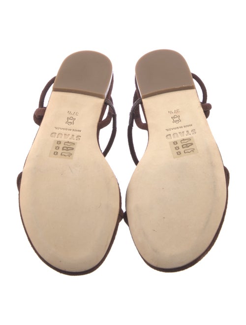 Staud Suede Slingback Sandals