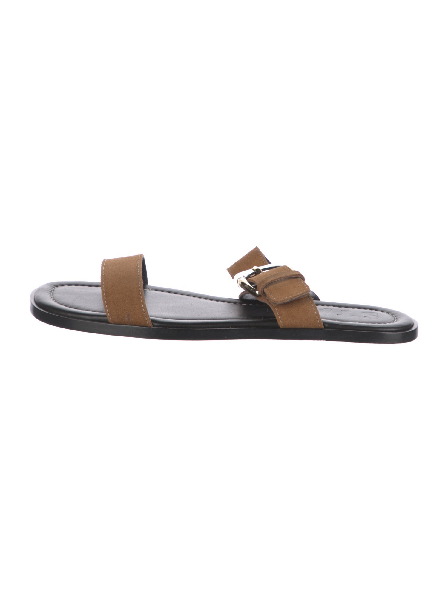Staud Suede Slides