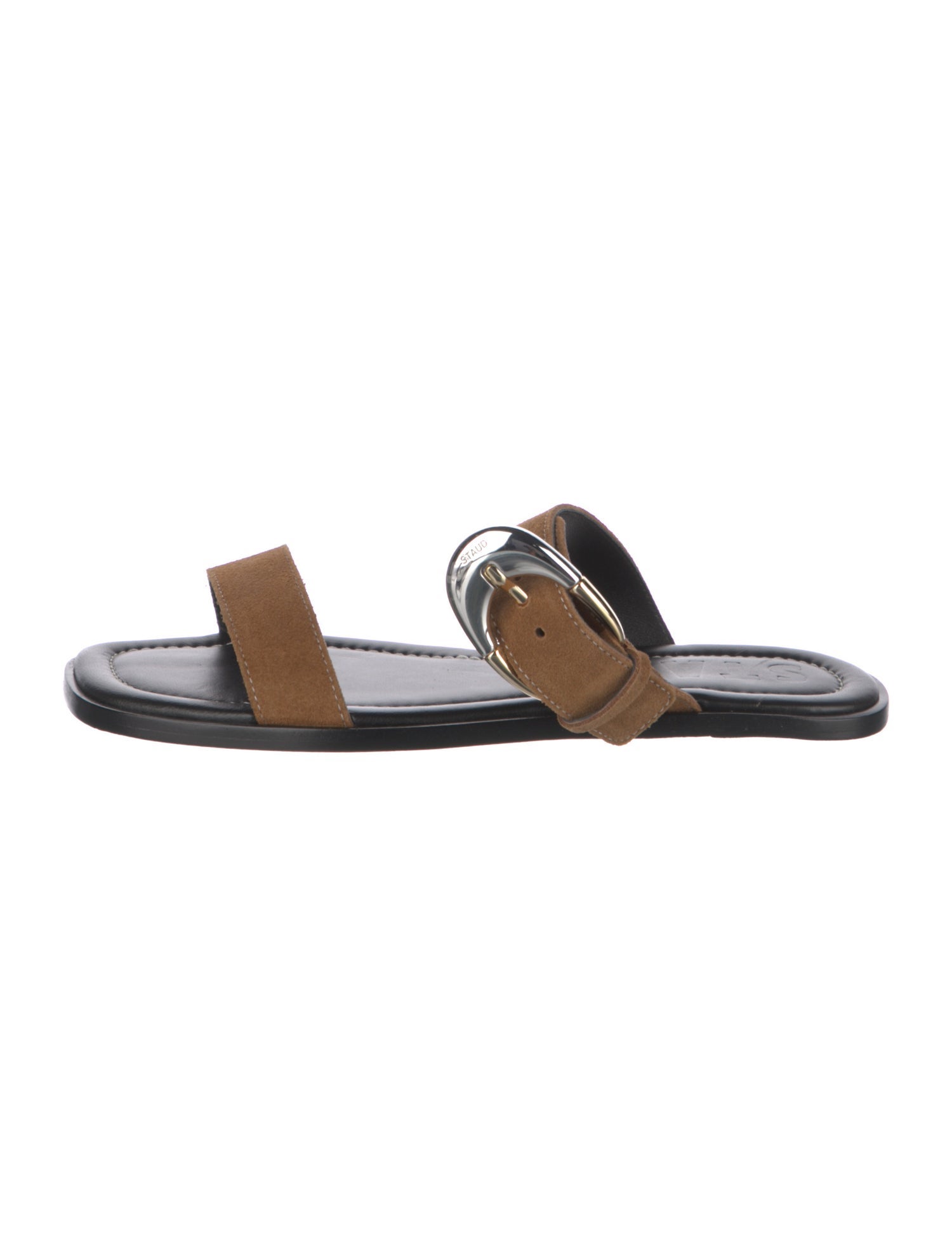 Staud Suede Slides