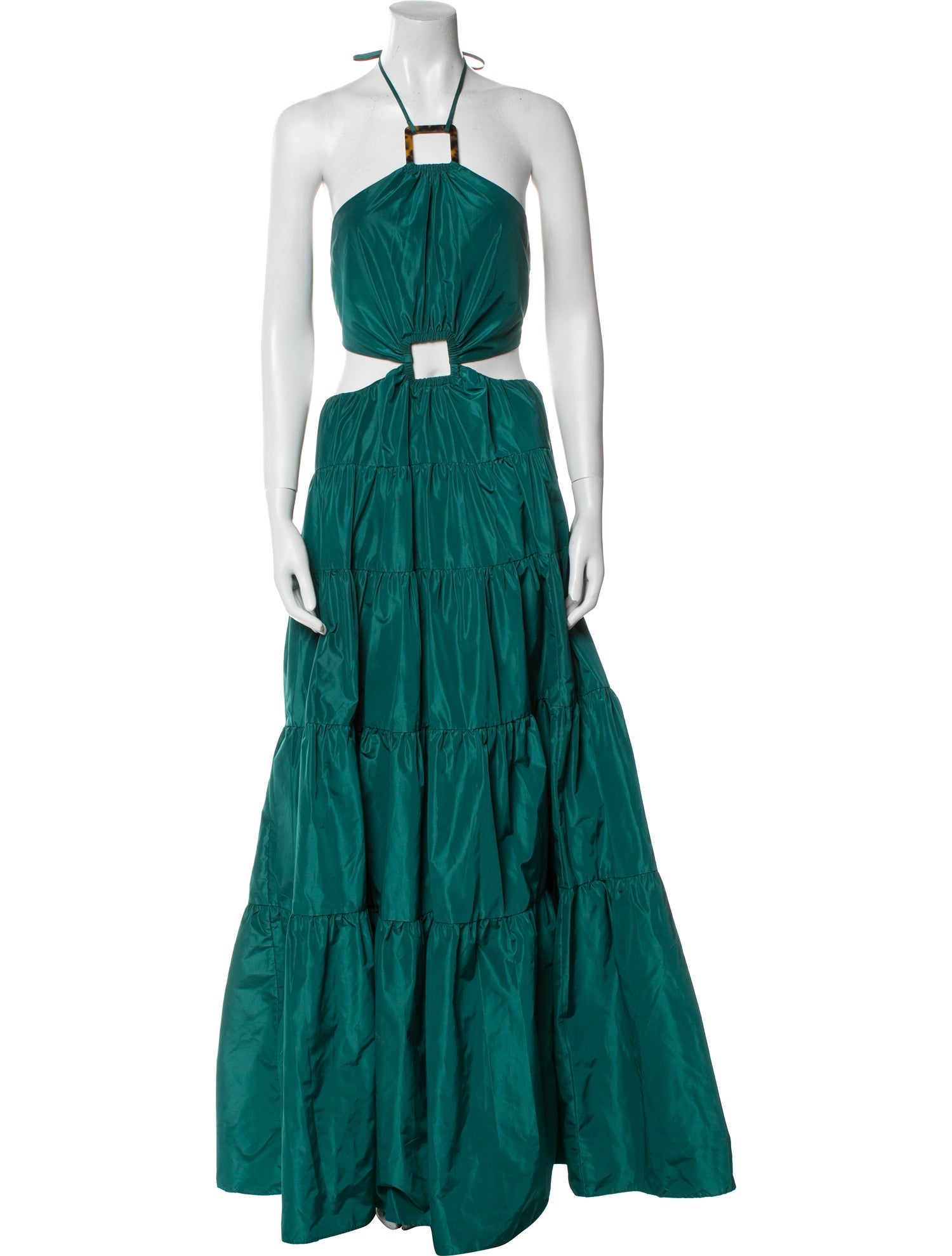 Staud Halterneck Long Dress