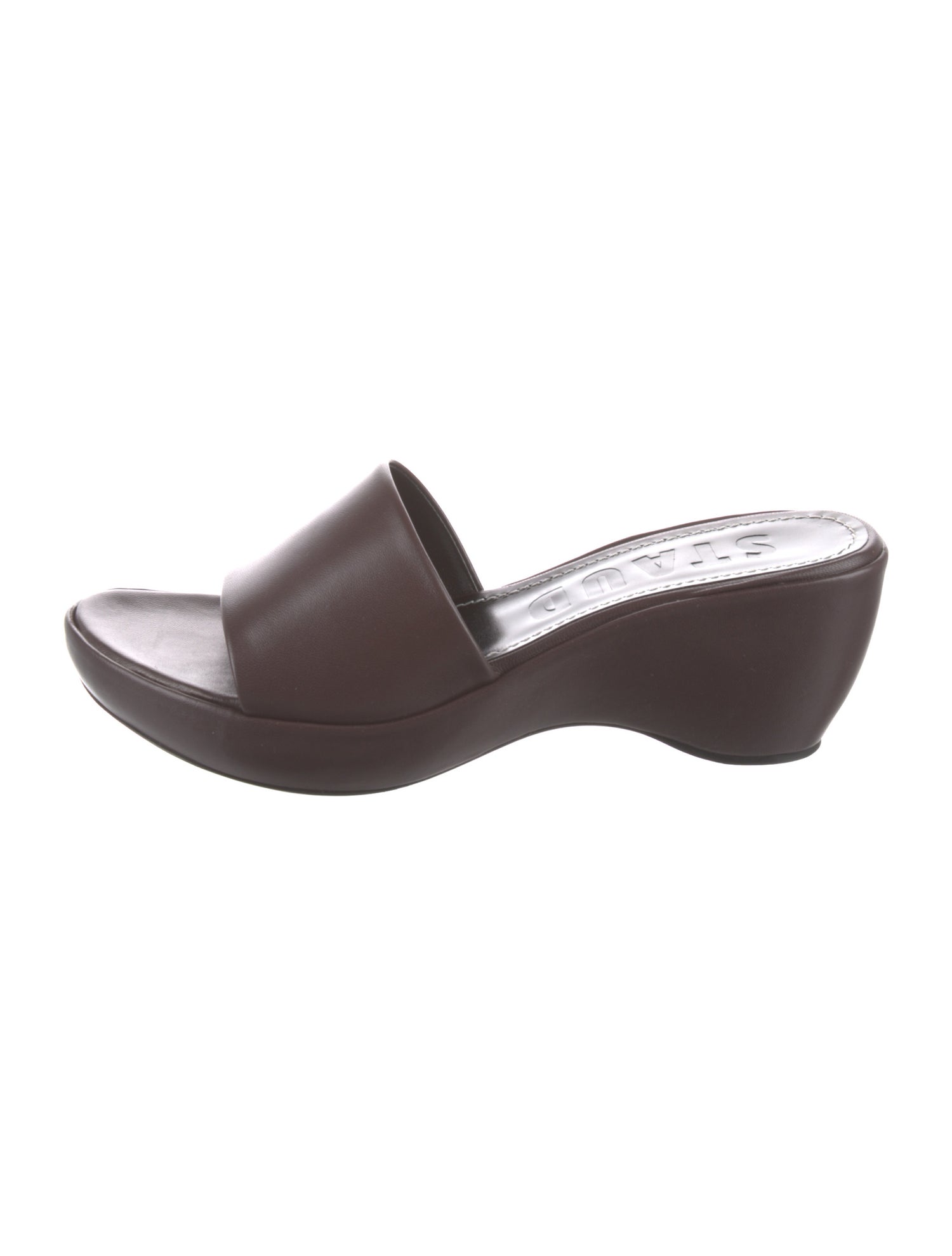 Staud Leather Slides w/ Tags