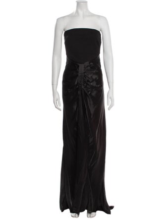 Staud Strapless Long Dress