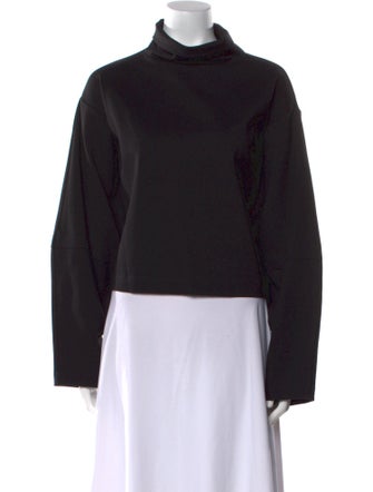Staud Turtleneck Long Sleeve Sweatshirt