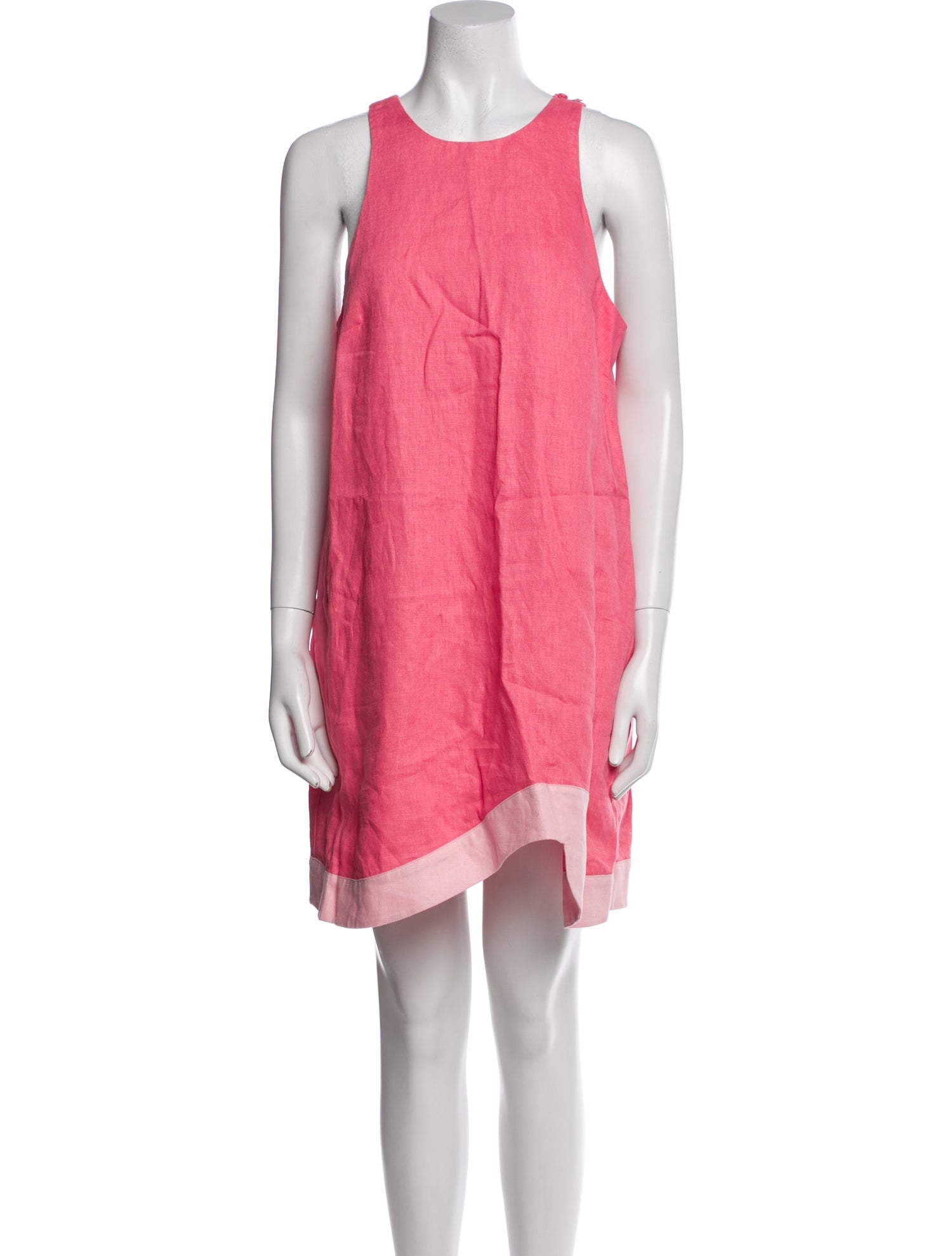 Staud Linen Mini Dress