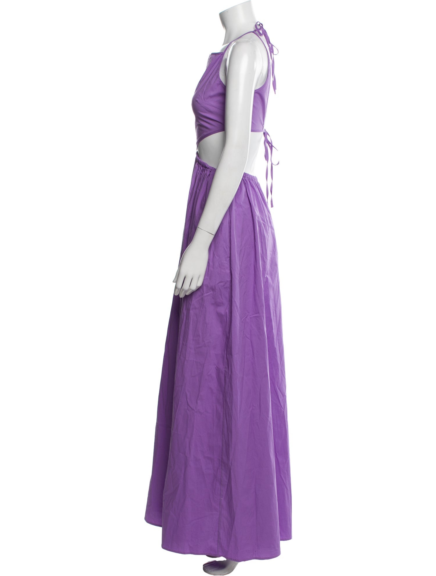 Staud Square Neckline Long Dress w/ Tags