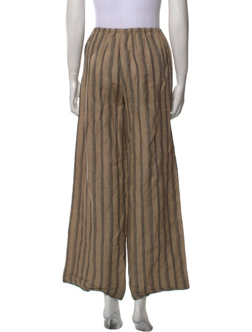 Staud Linen Wide Leg Pants