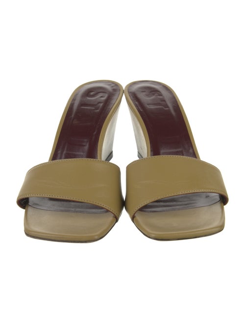 Staud Leather Slides