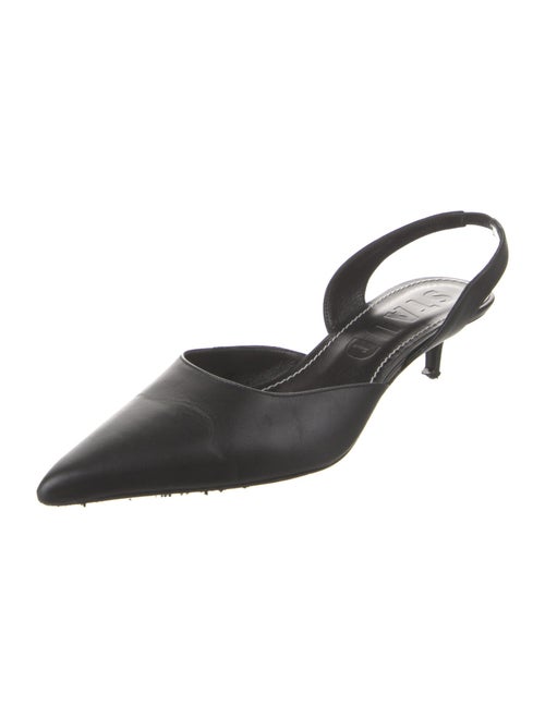 Staud Leather Slingback Pumps