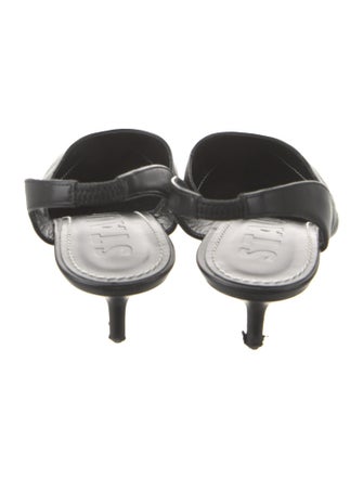 Staud Leather Slingback Pumps