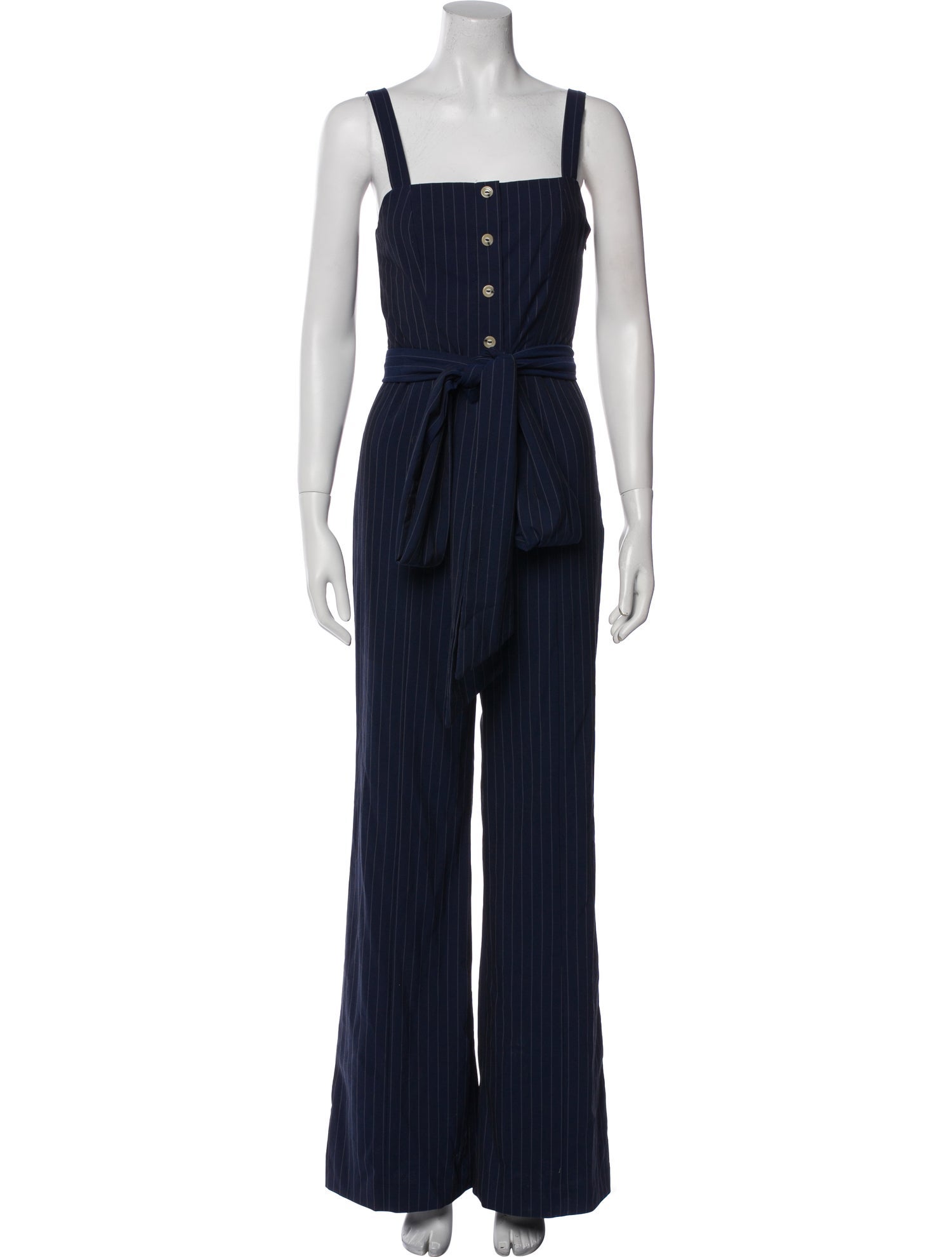 Staud Square Neckline Jumpsuit