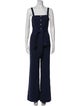 Staud Square Neckline Jumpsuit
