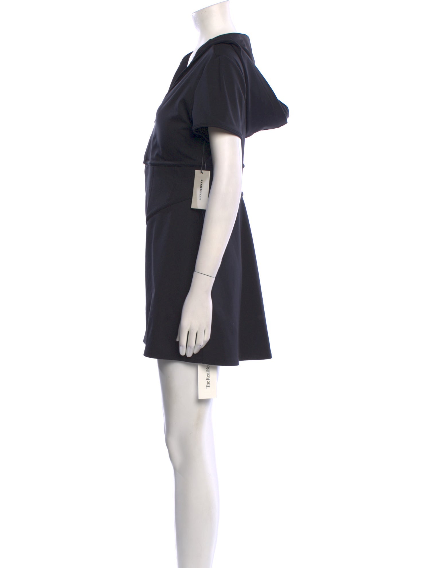 Staud V-Neck Mini Dress w/ Tags