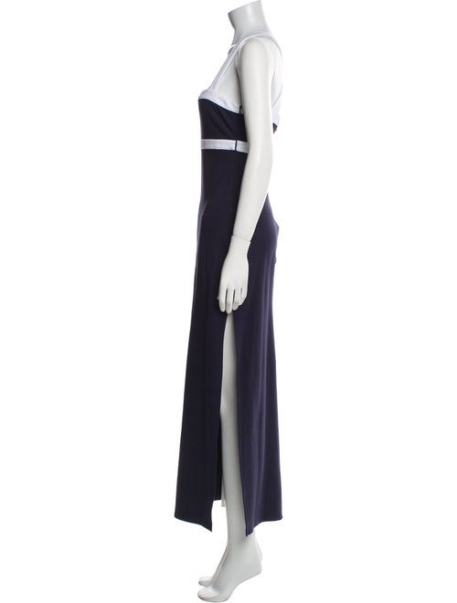 Staud Square Neckline Long Dress