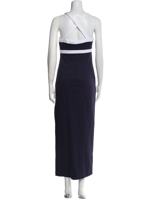 Staud Square Neckline Long Dress