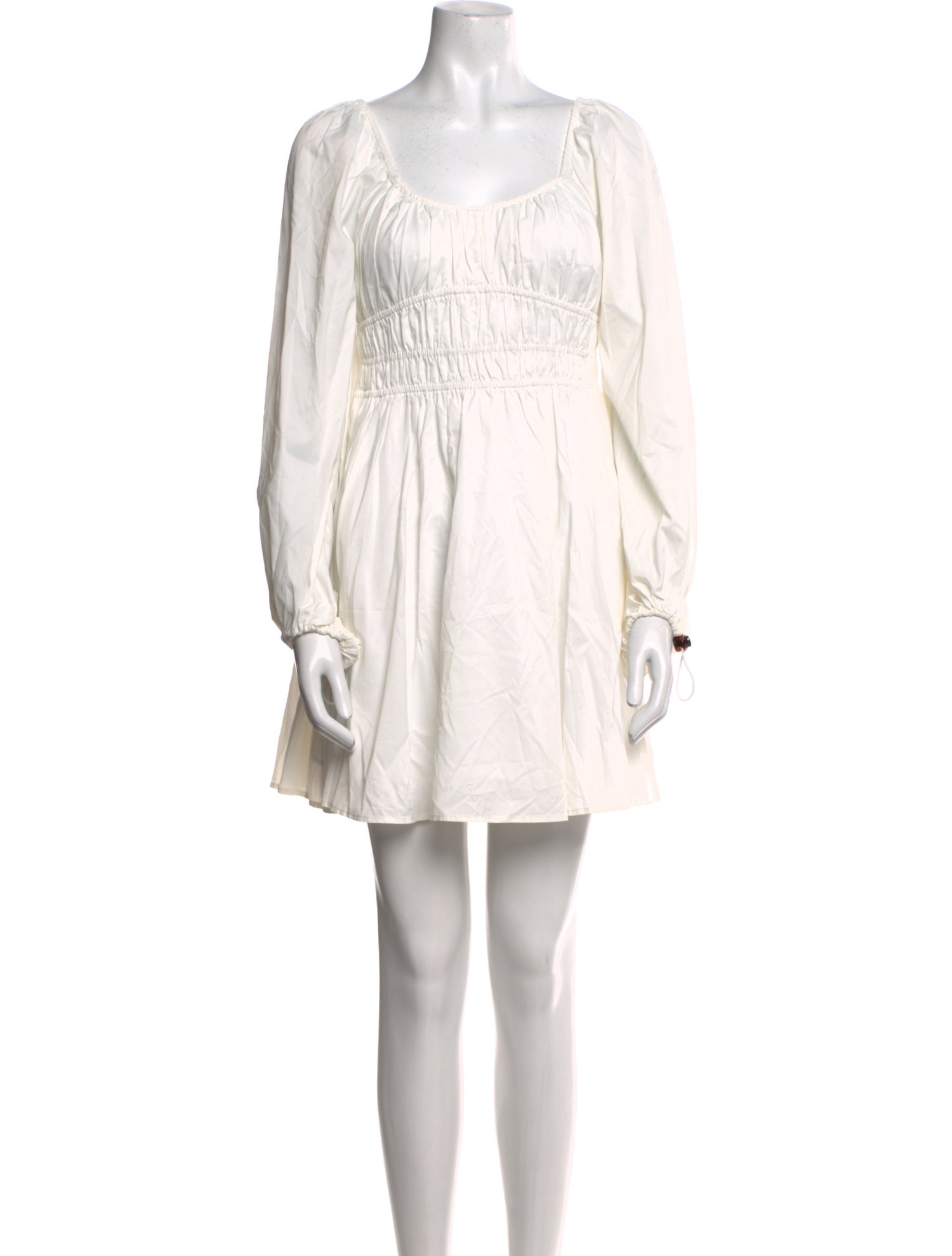 Staud Scoop Neck Mini Dress