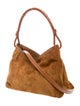 Staud Suede Top Handle Bag