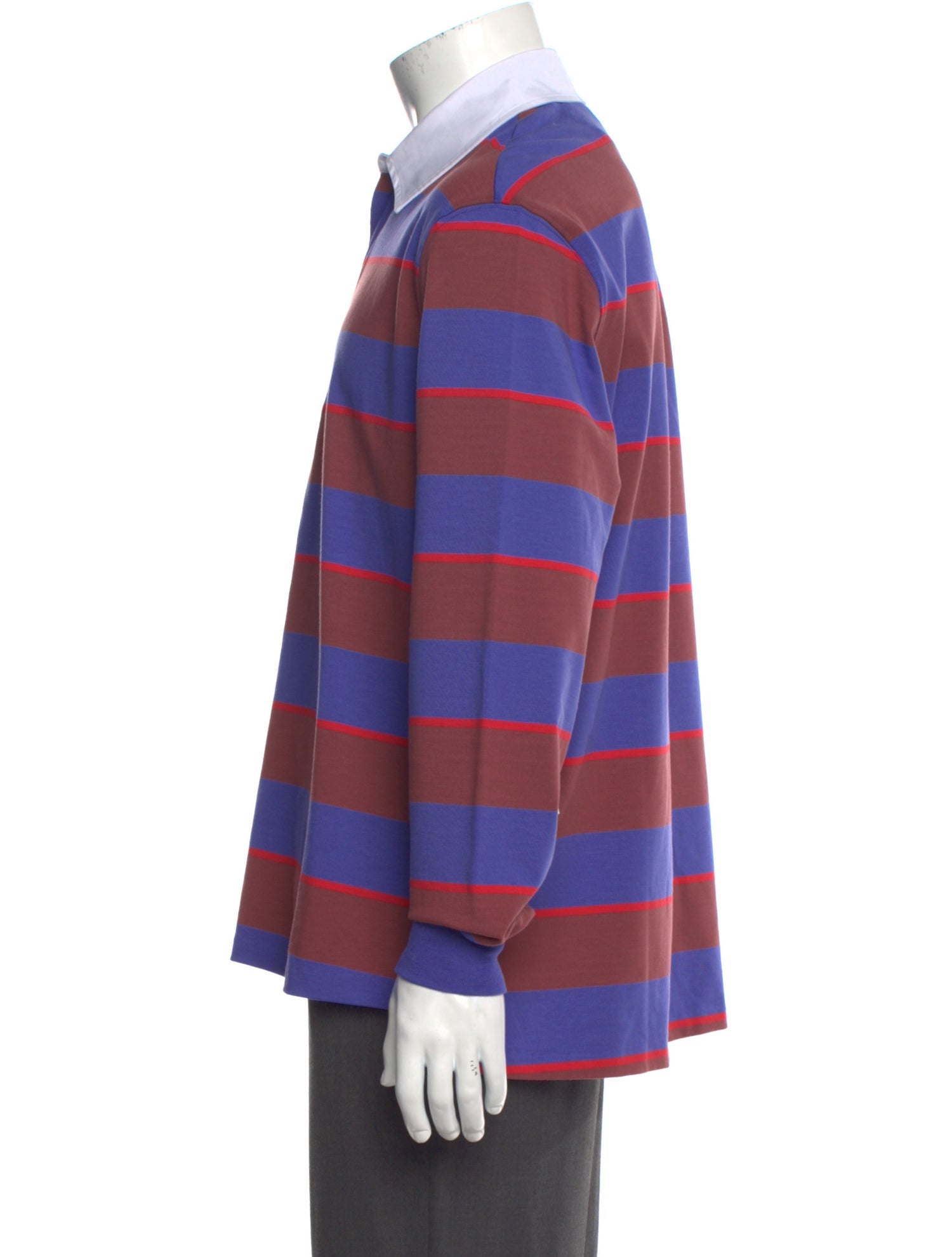 Staud Striped Long Sleeve Shirt w/ Tags