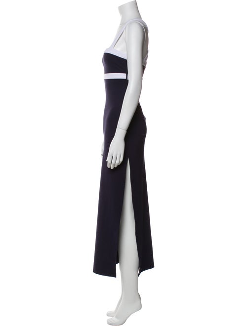 Staud Square Neckline Long Dress