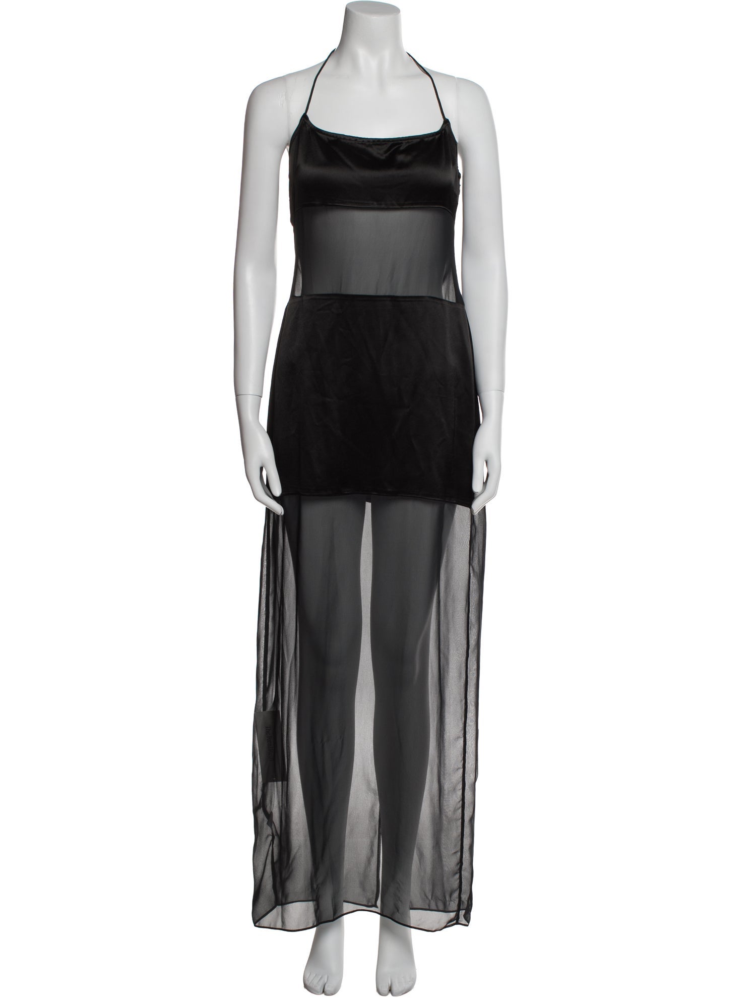 Staud Square Neckline Long Dress