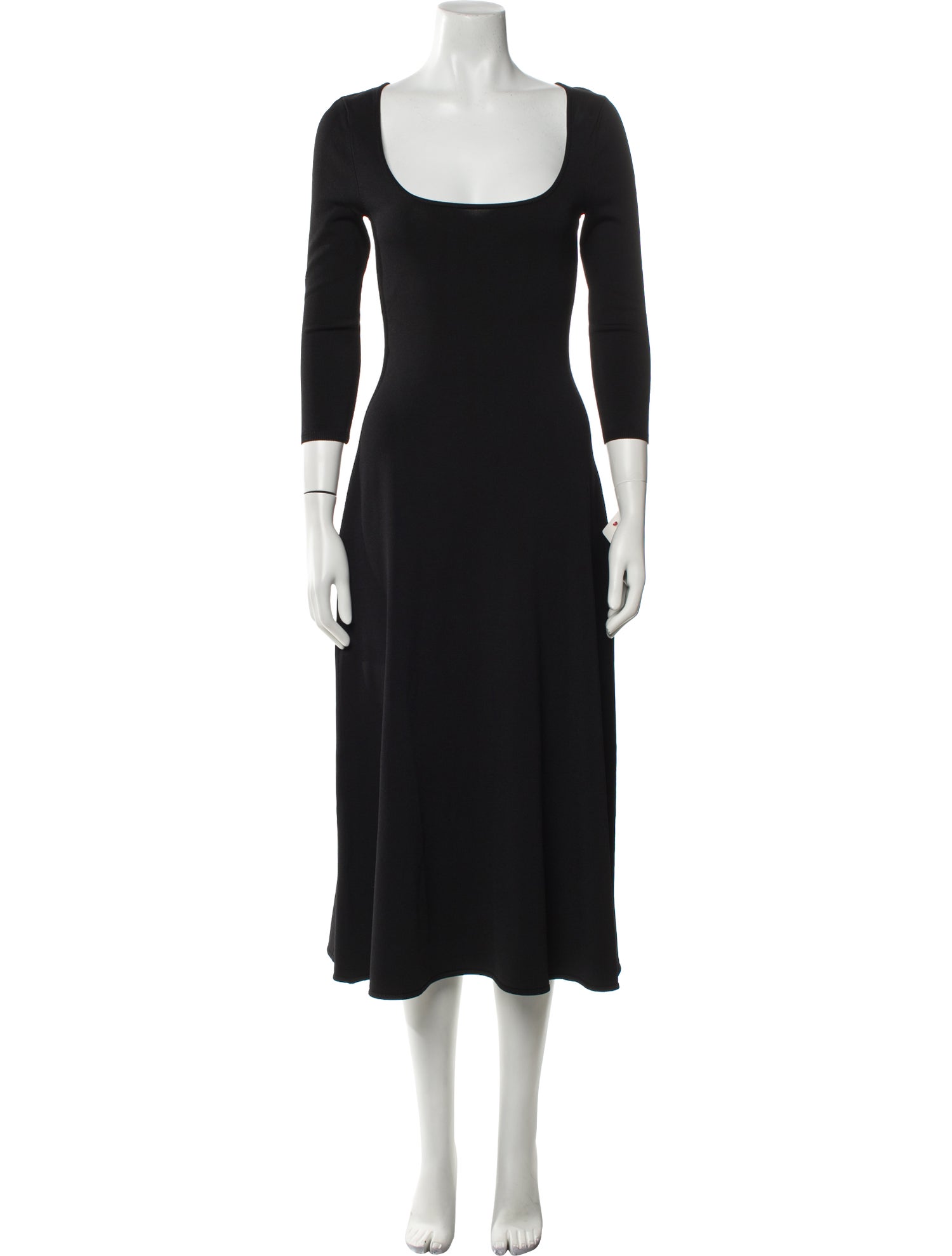 Staud Scoop Neck Long Dress