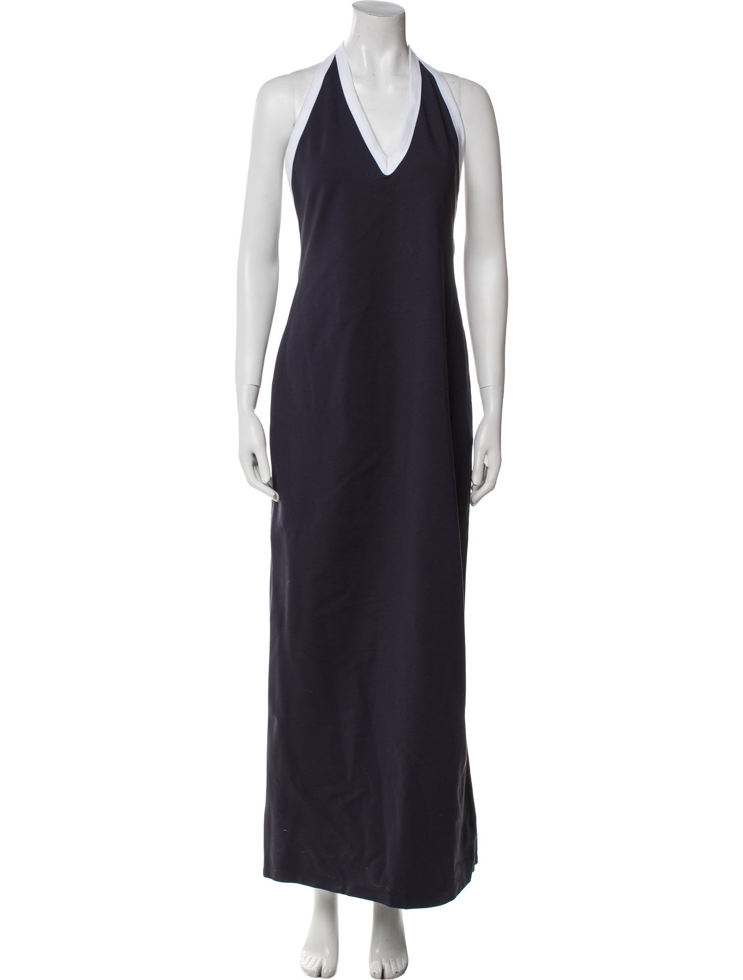 Staud Halterneck Long Dress