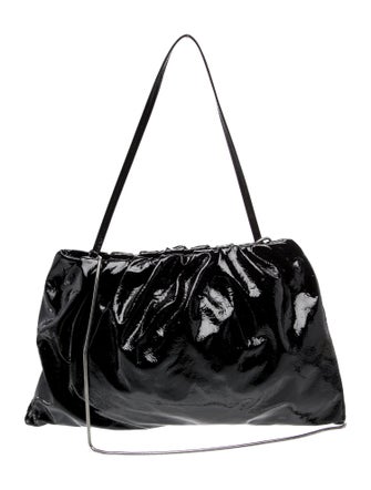 Staud Patent Leather Shoulder Bag