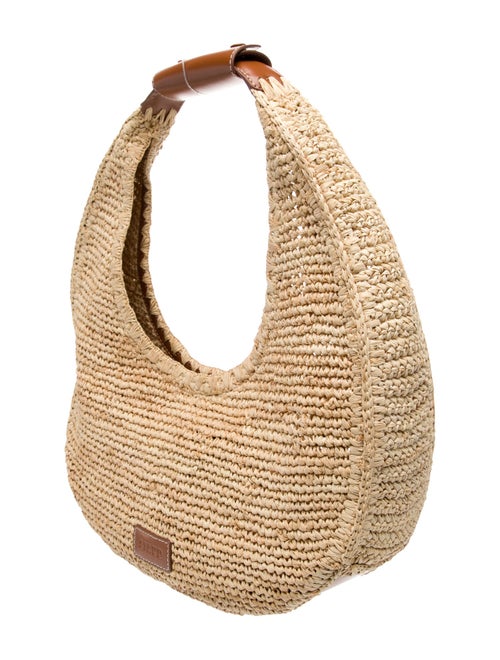 Staud Raffia Moon Large