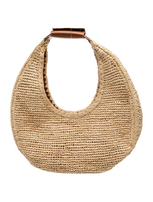 Staud Raffia Moon Large