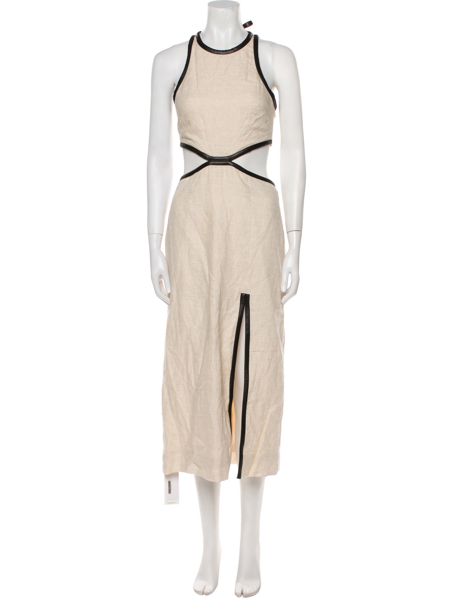 Staud Linen Long Dress