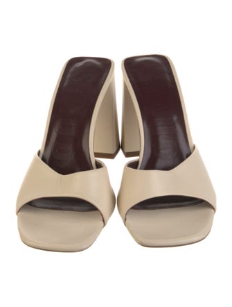 Staud Leather Slides