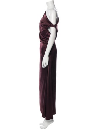 Staud Silk Long Dress
