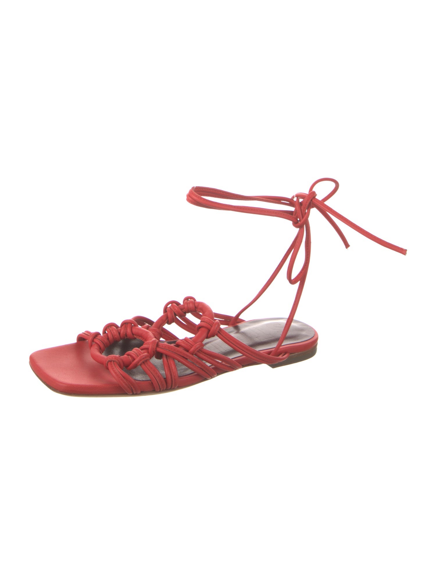 Staud Leather Gladiator Sandals