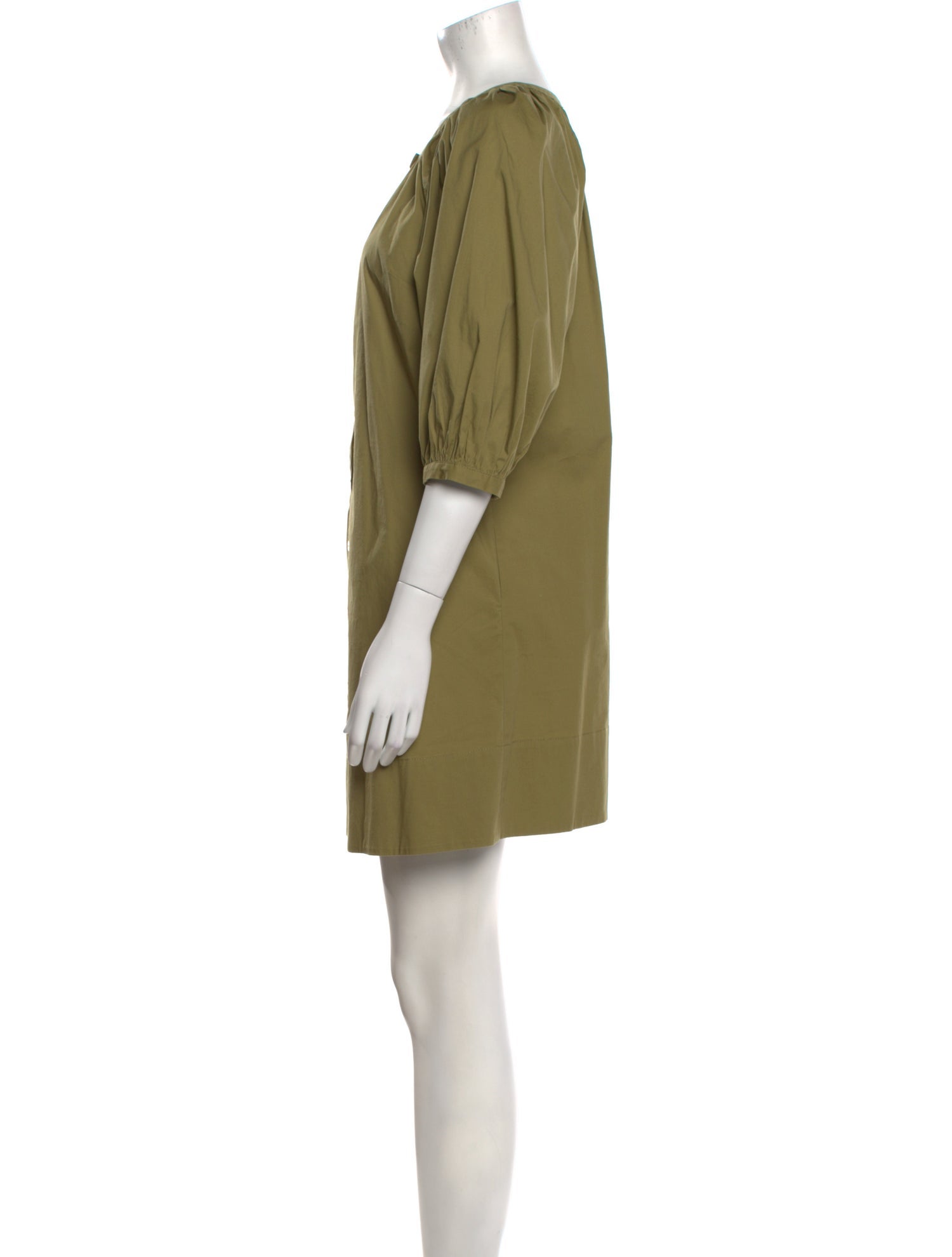 Staud Crew Neck Mini Dress