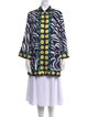 Staud Printed Mock Neck Tunic