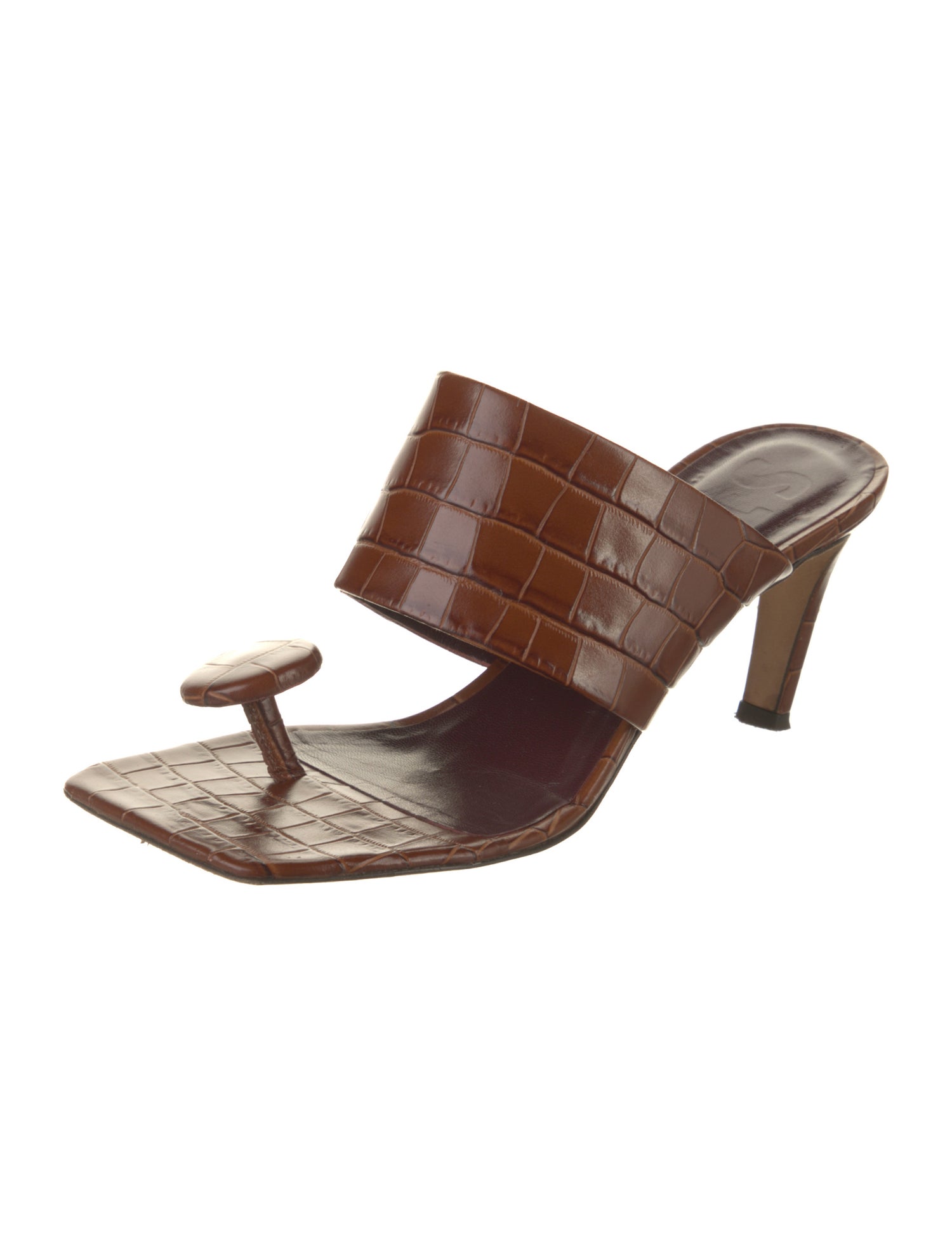 Staud Leather Slides