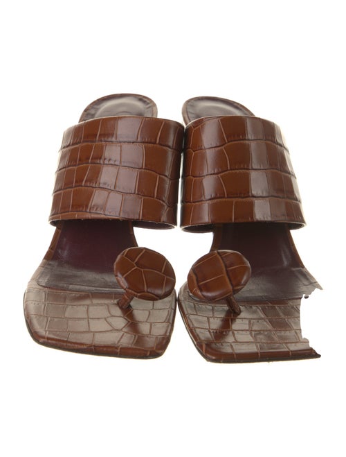 Staud Leather Slides