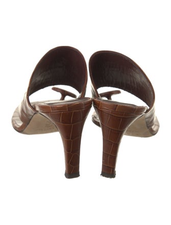 Staud Leather Slides