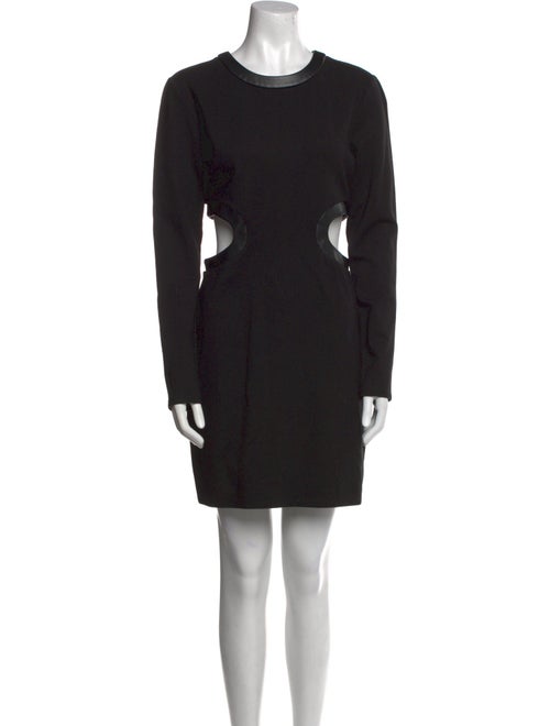 Staud Crew Neck Mini Dress