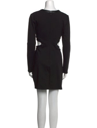 Staud Crew Neck Mini Dress