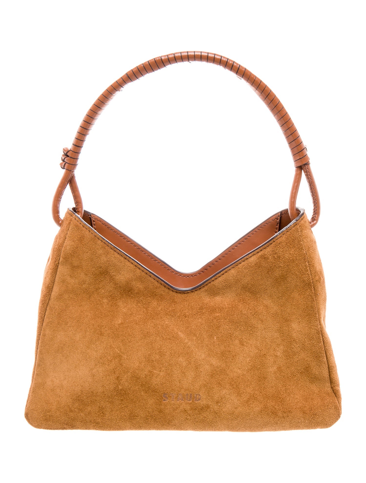 Staud Suede Shoulder Bag
