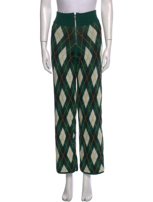 Staud Printed Wide Leg Pants
